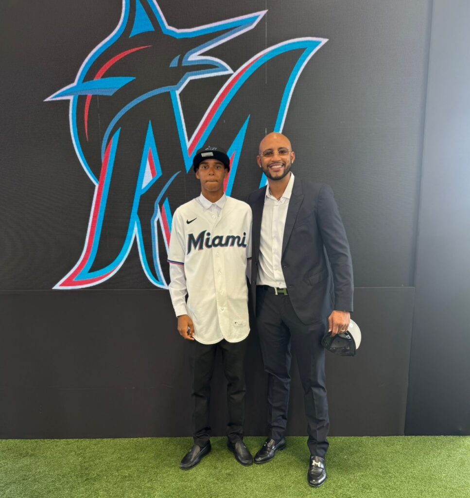 Acevedo Academy Prospect Justin Batista Signs with the Miami Marlins on MLB International Signing Day